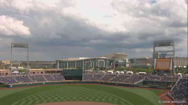 LSU and Tennessee College World Series game pushed back to 6:40 p.m.
