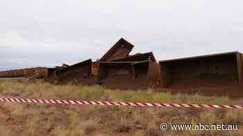 Clean-up underway as driverless train operated by Rio Tinto derails in the Pilbara
