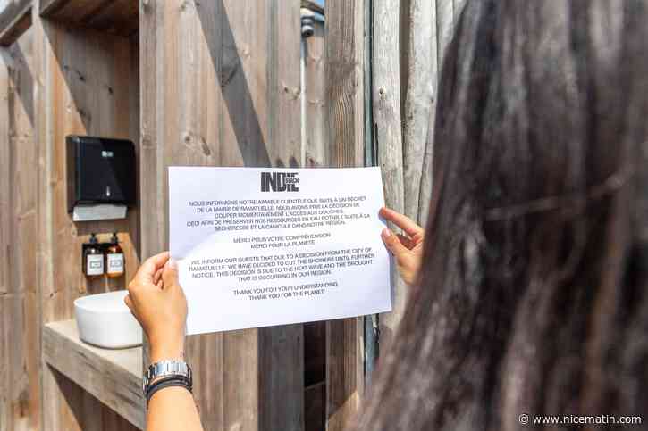 Dans cette commune du Var, les douches au champagne vont-elles remplacer l’eau?