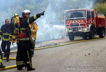 Un feu se déclare à Hyères près de Magic World, il est rapidement maîtrisé