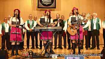 Zum Vereinsjubiläum: Egenhauser Sänger jodeln mit den Hollerstauden