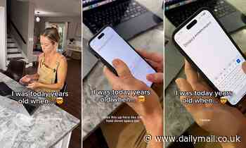 The clever iPhone trick to turn your keyboard into a mouse pad