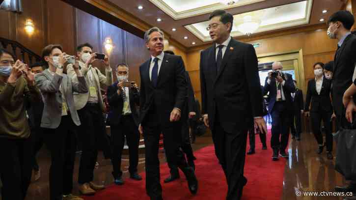 Blinken arrives in Beijing on high-stakes mission to cool soaring U.S.-China tensions