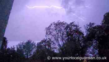 Hourly forecast for London as Met Office warnings for thunderstorms