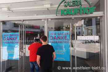 Galeria Kaufhof sagt: „Danke, Paderborn“