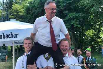 Hartwig Thiele ist neuer König in Borchen-Alfen