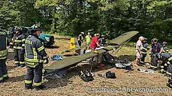 VSP: Pilot injured when small plane crashes in Suffolk