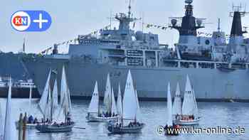 Mainekutter-Regatten auf der Kieler Woche: Britische Marine zeigt ihr Können