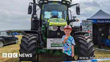 The Devon and Cornwall Police tractor named Optimus Crime