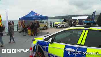 Penzance: Emergency services raise awareness of water safety