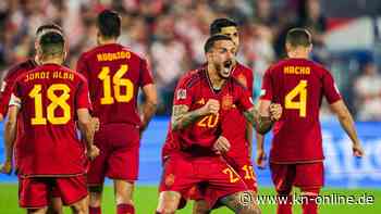 Nations League: Spanien gewinnt Finale gegen Kroatien im Elfmeterschießen