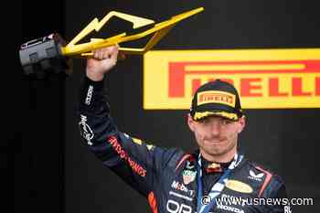 Verstappen Ties Senna in F1 Wins as Red Bull Collects Its 100th Victory