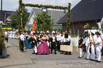 Königspaar begeistert Zuschauer in Salzkotten-Scharmede