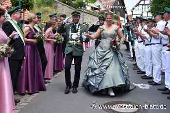 Fürstenberger Königspaar feiert bei Kaiserwetter