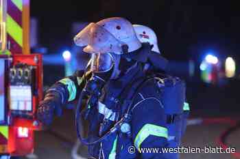 Bielefeld: Vier junge Menschen retten sich vor brennender Fritteuse