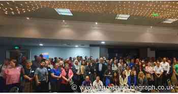 Blackburn with Darwen volunteers celebrate at KGH event