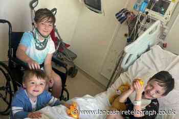 M66: Oldham boys leave hospital for home weeks after crash