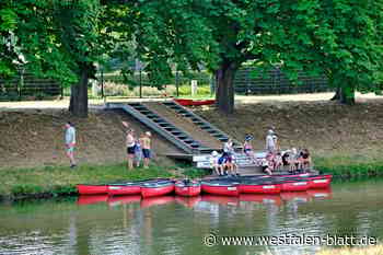 Neuer Bootsanleger am H2O in Herford