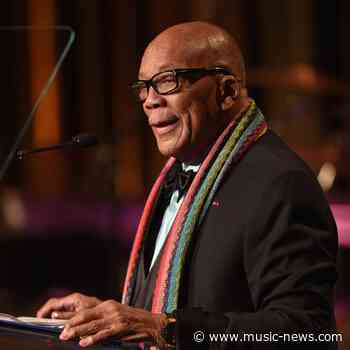 Quincy Jones hospitalised over 'bad reaction to some food'