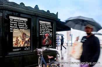 Amid AI craze, Publicis says ‘we did it first’ in cheeky campaign in Cannes