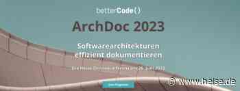 heise-Angebot: Last Call zur betterCode() ArchDoc: So geht Softwarearchitekturdokumentation