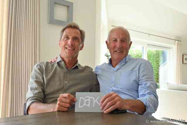 Annick heeft zijn leven te danken aan Carl na plots hartfalen tijdens tenniswedstrijd: “Zonder hem zat je hier niet meer”