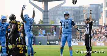 Hamilton Tiger-Cats start season 0-2 after lopsided loss against Toronto Argonauts