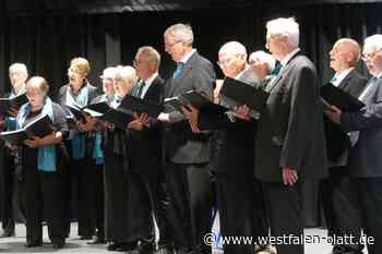 Chor Freundschaft Hiddenhausen feiert mit Festkonzert 150-jähriges Bestehen