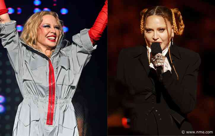 Kylie Minogue teases Madonna collab and US tour
