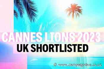 Cannes Lions 2023: rolling UK shortlists table