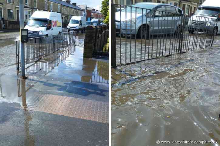 Heavy downpours causing havoc on roads