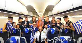 First direct flights between North East and Athens launched from Newcastle Airport