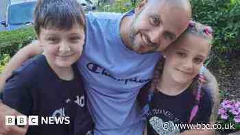 Dad's charity match in memory of murdered children