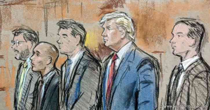 Sketch Artist Responds After Critics Claim He Made Trump 'Too Young,' 'Good Looking' in Court