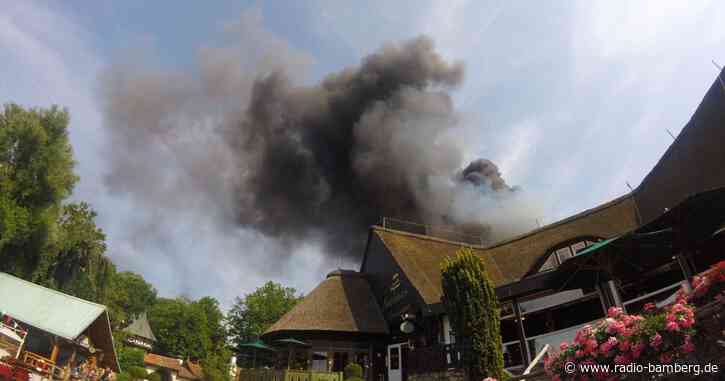 Brand im Europa-Park Rust