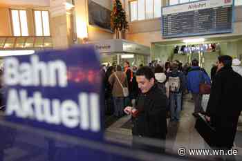 Bauarbeiten: Bahnfahrer müssen in Busse umsteigen