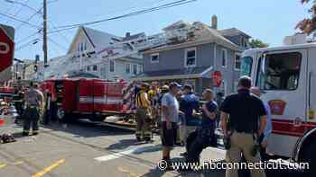 Multi-family home damaged by fire in Derby