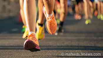 Foggy finish line as runners race to summit of New England's tallest mountain