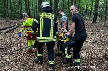 FW-Schermbeck: Einsatzübung mit dem Regionalforstamt Niederrhein