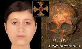 Trumpington girl: Experts reconstruct the face of an Anglo-Saxon teen