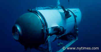 Tourist Submersible Vessel Vanishes on Its Way to Titanic Wreckage