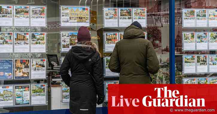 Average two-year fixed rate mortgage deal hits 6% for first time this year, as Sunak rules out extra help – business live