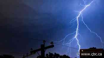 Tornado warning issued for area east of Brandon, Man., on Monday night
