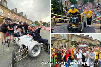 Thousands line the streets to enjoy ‘soapbox showdown’ in Colne