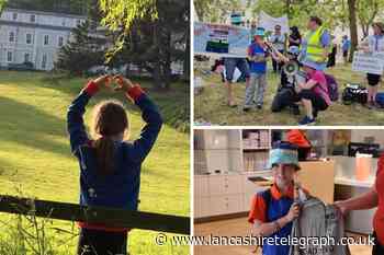 ‘We love Waddow Hall’: Girl guides protest against closure