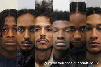 South west London robberies sees gang of six jailed