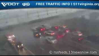 Drivers on I-64 in Hampton last week did exactly what not to do during severe weather