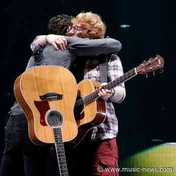 Shawn Mendes surprises Ed Sheeran crowd with first performance in more than a year