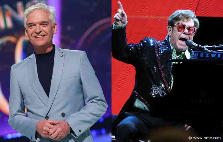 Elton John says Phillip Schofield affair reaction was “totally homophobic”