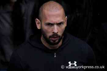 Andrew Tate charged with alleged rape and human trafficking